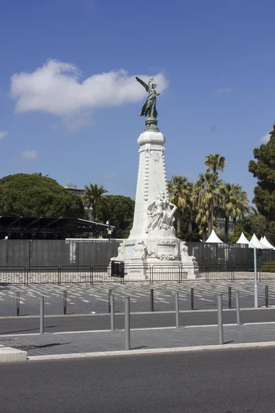 NICE, FRANCE - APRIL 22 2017: Monument du Centenaire in Nice. France