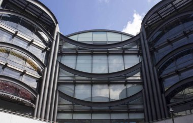 Nice, Fransa - 23 Nisan 2017: Modern ve çağdaş sanat Nice, Fransa Ulusal Müzesi, cephe