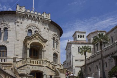 Monaco, Montecarlo - 25 Nisan 2017: Monte carlo Aziz Nikolaos Kilisesi