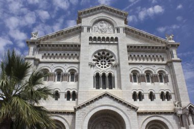Monaco, Monte Carlo - cephe od Saint Nicholas Katedrali, Monaco
