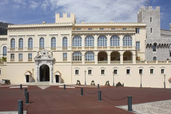 Monte Carlo Monaco Abril 2017 Palácio Príncipe Mônaco Arquitetura — Fotografia de Stock