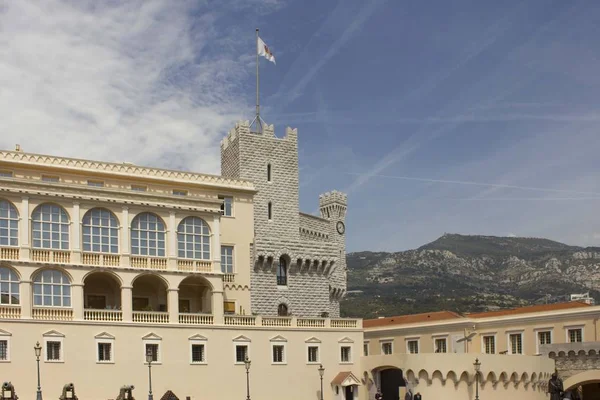 Monte Carlo Monaco Abril 2017 Palácio Príncipe Mônaco Arquitetura — Fotografia de Stock