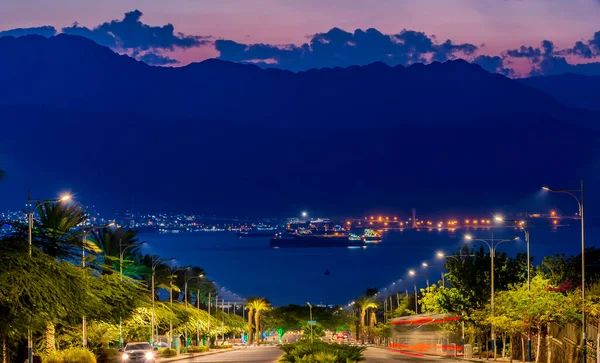 Vista Sulla Baia Trieste Italia — Foto Stock