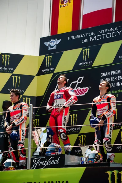 Ιουνίου 2017 Circuit Βαρκελώνης Montmelo Catalunya Ισπανία Grand Prix Motogp — Φωτογραφία Αρχείου