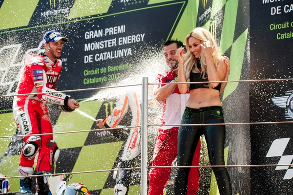 Giugno 2017 Circuito Barcellona Montmelo Catalogna Spagna Motogp Grand Prix — Foto Stock