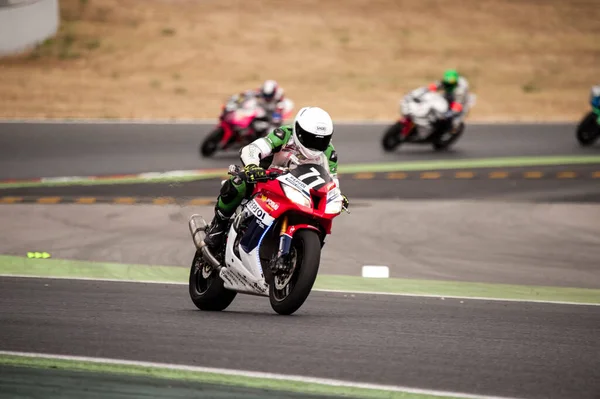 Julho 2017 Circuito Barcelona Catalunha Espanha Horas Corrida Resistência Motocicleta — Fotografia de Stock