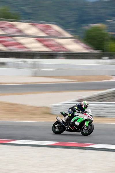 Července 2017 Circuit Barcelona Catalunya Španělsko Hodin Vytrvalostního Závodu Motocyklů — Stock fotografie