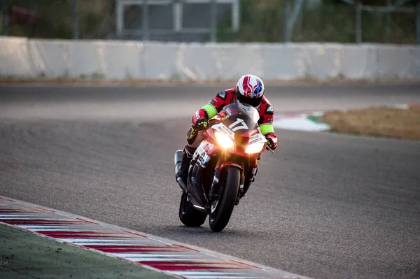 Julio 2017 Circuito Barcelona Cataluña España Horas Carrera Motociclismo Cataluña —  Fotos de Stock