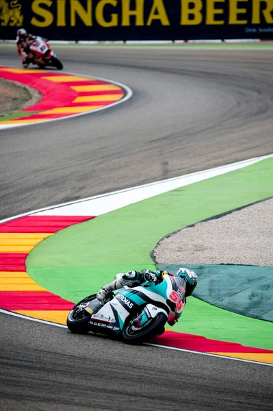 Eylül 2017 Motorland Aragon Alcaniz Spanya Aragon Motogp Cuma Ücretsiz — Stok fotoğraf