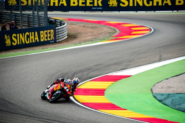 Сентября 2017 Года Motorland Aragon Альканис Испания Mgp Арагона Пятничная — стоковое фото