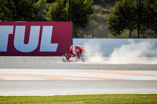 November11St 2017 Valencia Spain Motogp Qualifying Jorge Lorenzo Ducati Motogp — стокове фото