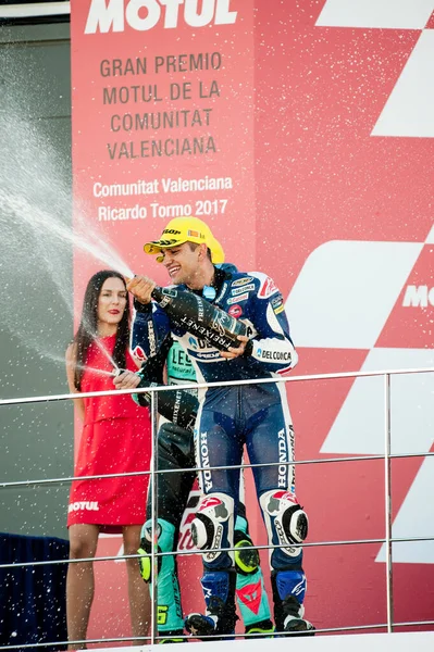 Novembre 2017 Valencia Spagna Gara Motogp Jorge Martin Del Team — Foto Stock