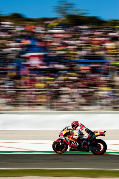 Kasım 2017 Valencia Spanya Motogp Yarışı Repsol Honda Motogp Takımı — Stok fotoğraf