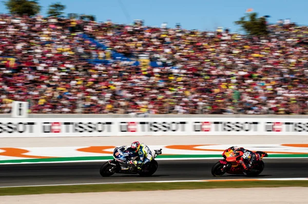 Kasım 2017 Valencia Spanya Motogp Yarışı Reale Avintia Yarış Motogp — Stok fotoğraf