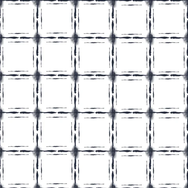 Seamless Tie Farbstoff Indigo-Muster Hintergrund. Perfekt für Stoffe, Polster, Verpackungsprojekte. — Stockvektor