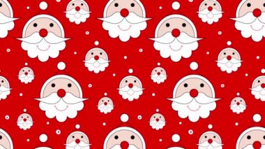 Noel Baba 'da kusursuz bir düzen var. Kış tatili dokusu. Xmas geçmişi. Çizgi film animasyonu
