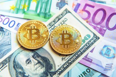 Dolar ve euro faturaları (yatırım, Döviz kuru üzerinde iki bitcoins