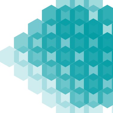 Arka plan doku. Zümrüt rengi. altıgen yanarak bahislerin doğru