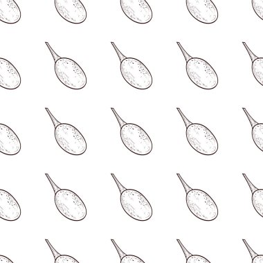 Goji. Berry. Kroki. Tek sesli. Arka plan, duvar kağıdı, sorunsuz, doku.