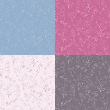 Yaprakları, çırpı, dalları. Ayarlayın. Sorunsuz.