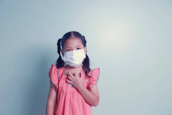Stop Coronavirus Outbreak Has Keep Social Distances Wear Face Mask — Stock Photo, Image