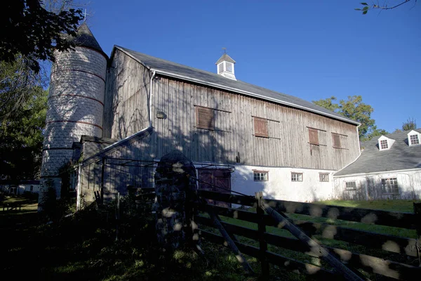 View Farm Barn House Countryside — Stock Photo, Image