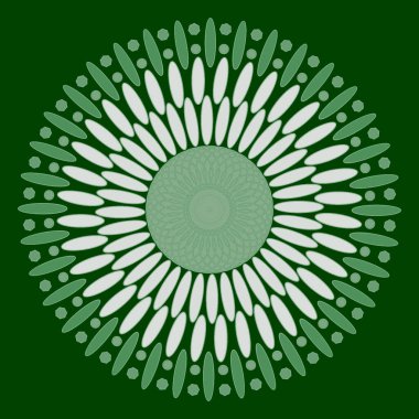 Çok amaçlı kullanım için renkli dairesel tasarım soyut resim