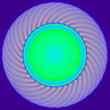 Çok amaçlı kullanım için renkli dairesel tasarım soyut resimler