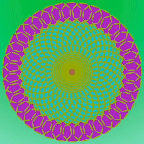 Kolorowy Okrągły Design Abstrakcyjne Obrazy Wielofunkcyjnego Użytku — Zdjęcie stockowe