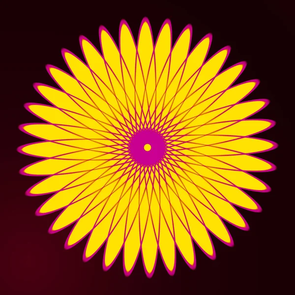 Desenho Floral Colorido Imagens Abstratas Para Uso Multiúso — Fotografia de Stock