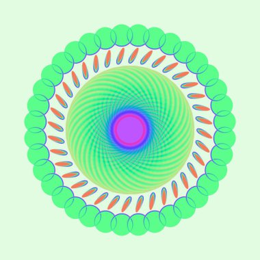 Çok amaçlı kullanım için renkli tasarım soyut resimler