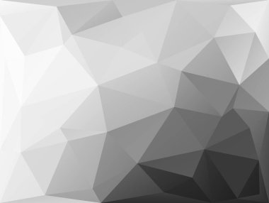 Beyaz şekilli vektör ile soyut geometrik arkaplan