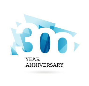 Şirketin 300. yıl dönümü etiketi
