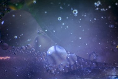 kabarcık makro arkaplan soyutlaması su altı teması