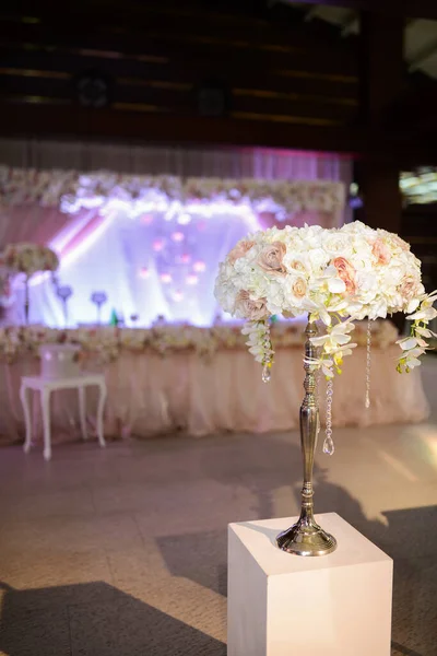 Decoraciones Boda Interior Del Hotel —  Fotos de Stock