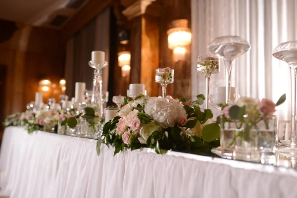 Wedding Decorations Interior Hotel — Stock Photo, Image