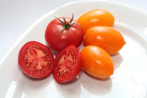 Taze Vegetables.Juicy domates.