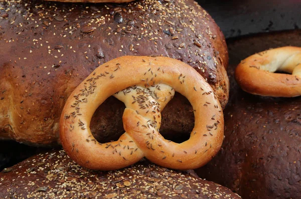 Taze doğal fırında kraker