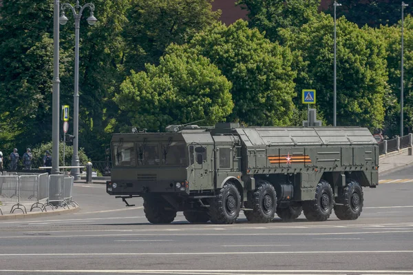 Москва Российская Федерация 2020 Парад Победы Красной Площади Москве Военные — стоковое фото