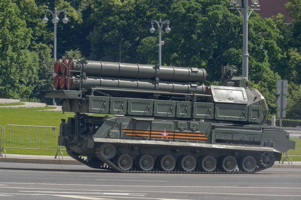 Moscou Fédération Russie 2020 Défilé Victoire Sur Place Rouge Moscou — Photo