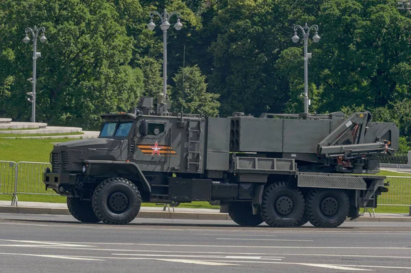 Moscou Fédération Russie 2020 Défilé Victoire Sur Place Rouge Moscou — Photo