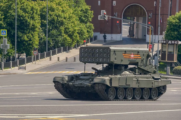 Moscou Fédération Russie 2020 Défilé Victoire Sur Place Rouge Moscou — Photo