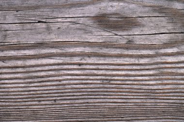 Eski ahşap yüzeyin soyut arkaplanı. Sanat eserleri için üst görünümü kapat.