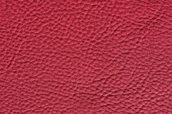 Primo Piano Della Texture Pelle Rossa Senza Cuciture Sfondo — Foto Stock