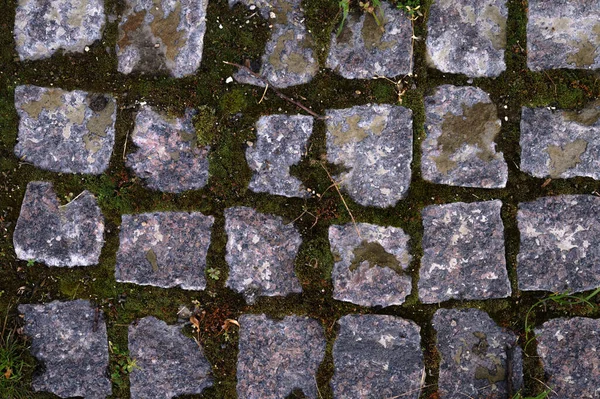 Detailní Záběr Hnědé Dlaždice Chodníku Textury Pro Pozadí Nebo Umělecké — Stock fotografie