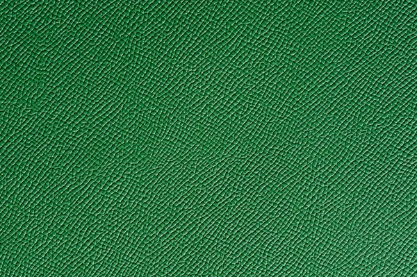 Närbild Sömlös Grön Läderstruktur För Bakgrund — Stockfoto