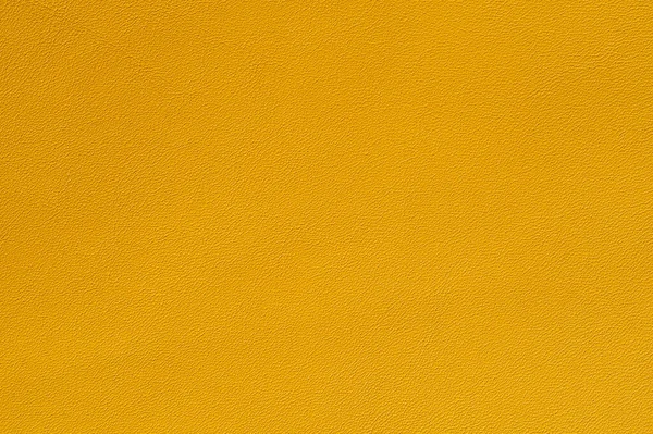 Крупный План Гладкой Желтой Кожаной Текстуры Фона — стоковое фото