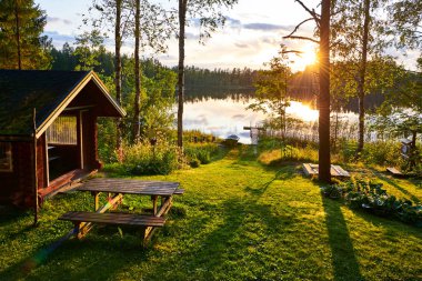 Finlandiya göller bütün aile ile yaz tatil geçirmek için harika bir yer vardır