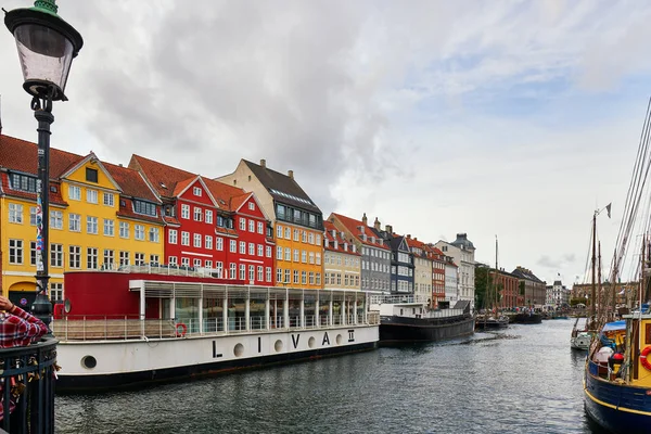 Copenhague, Dinamarca, 24-08-2018, Nyhavn . — Foto de Stock