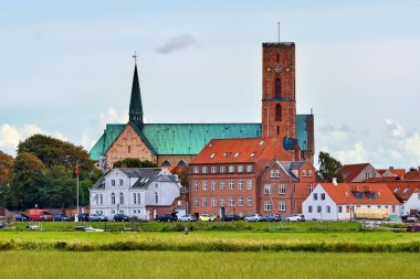 Ribe, Danimarka, 8-26-2018 Açıklayıcı yazı